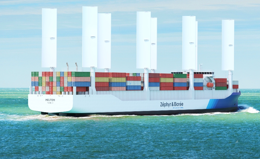 Bureau Veritas validates Wind Assisted Propulsion System for a 1,800 TEU Container Vessel